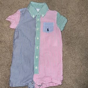 Ralph Lauren Polo baby boy romper